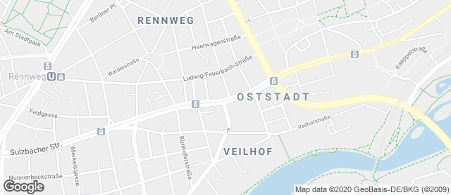 Karte mit Standort von Bäckerei Der Beck GmbH