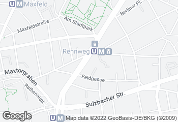 Karte mit Standort von Bäckerei Der Beck GmbH
