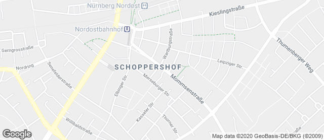 Karte mit Standort von Bäckerei Der Beck GmbH