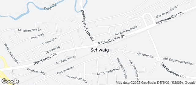 Karte mit Standort von Bäckerei Der Beck GmbH
