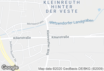 Karte mit Standort von Bäckerei Der Beck GmbH