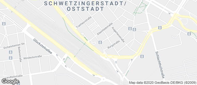 Karte mit Standort von Bäckerei  Otto Schall