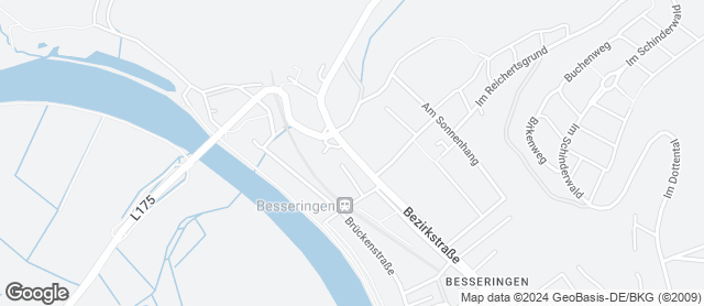 Karte mit Standort von Bäckerei Meguin