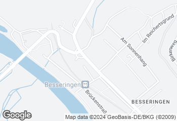 Karte mit Standort von Bäckerei Meguin