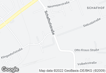Karte mit Standort von Bäckerei Der Beck GmbH