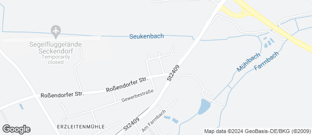 Karte mit Standort von BrotHaus Café im REWE