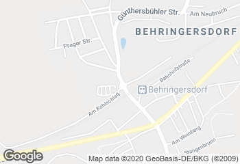 Karte mit Standort von Bäckerei Der Beck GmbH
