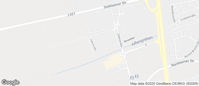 Karte mit Standort von Bäckerei  Otto Schall