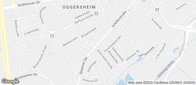 Karte mit Standort von Bäckerei Konditorei Scheubeck