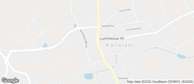 Karte mit Standort von Bäckerei Reiner Sippel