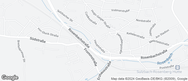 Karte mit Standort von Bäckerei Strobel, Inh. Eveline Strobel