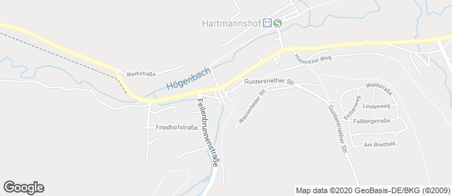 Karte mit Standort von Bäckerei Klein
