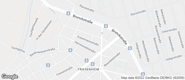 Karte mit Standort von Bäckerei Renner
