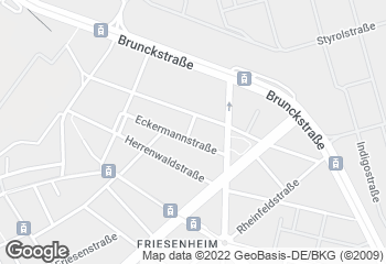 Karte mit Standort von Bäckerei Renner
