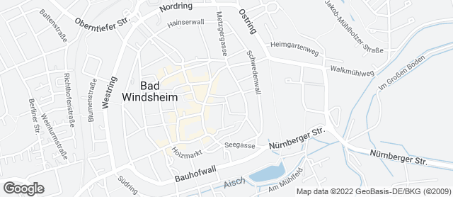 Karte mit Standort von Bäckerei Heinrich Zehelein