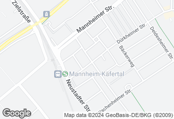 Karte mit Standort von Bäckerei und Konditorei Ralf Werz