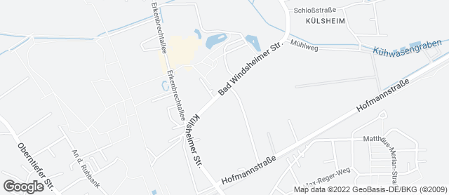 Karte mit Standort von Bäckerei Grammetbauer Bäck Tro Bad Windsheim