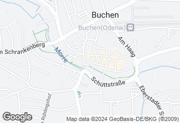 Karte mit Standort von Bäckerei Lunkenheimer