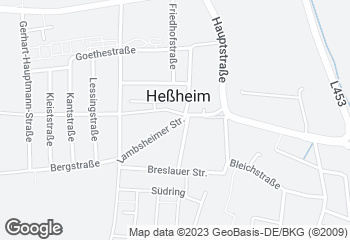 Karte mit Standort von Bäckerei Raab