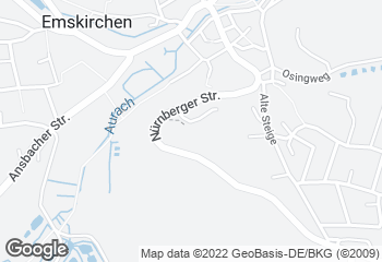 Karte mit Standort von Bäckerei Der Beck GmbH