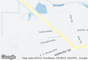 Karte mit Standort von Bäckerei Grammetbauer Netto Uffenheim
