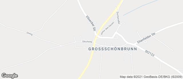 Karte mit Standort von Bäckerei Heuberger
