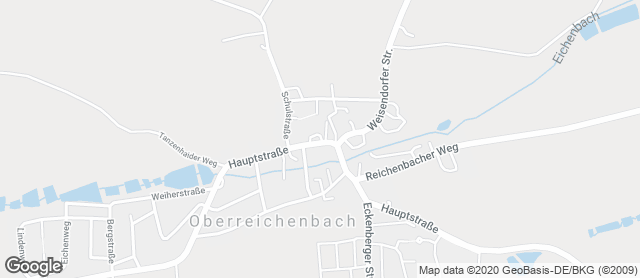 Karte mit Standort von Bäckerei Hussnätter