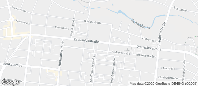 Karte mit Standort von Bäckerei Der Beck GmbH