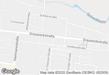 Karte mit Standort von Bäckerei Der Beck GmbH