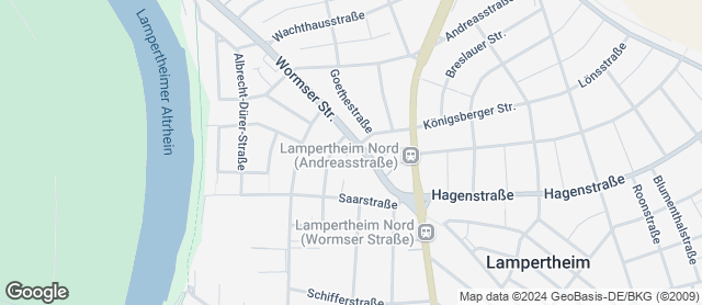 Karte mit Standort von Bäckerei Schmerker