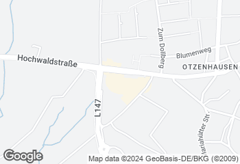 Karte mit Standort von Bäckerei SPINDLER im Hochwald-Center Otzenhausen