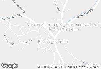 Karte mit Standort von Bäckerei Roth