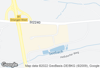 Karte mit Standort von Bäckerei Der Beck GmbH