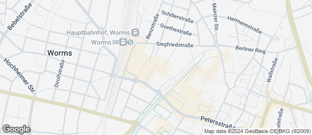 Karte mit Standort von Bäckerei Schmerker
