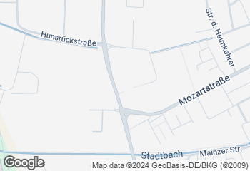 Karte mit Standort von Backparadies Hug
