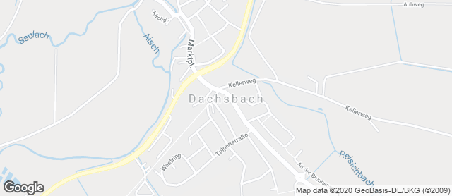 Karte mit Standort von Bäckerei Erbel
