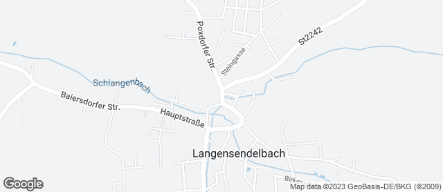 Karte mit Standort von Bäckerei Kögel