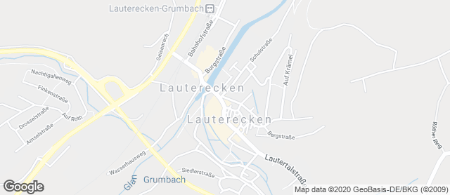 Karte mit Standort von Bäckerei Tronecker