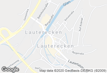 Karte mit Standort von Bäckerei Tronecker