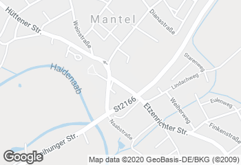 Karte mit Standort von Grünbauer