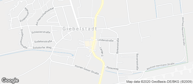 Karte mit Standort von City-Café Scheckenbach Giebelstadt