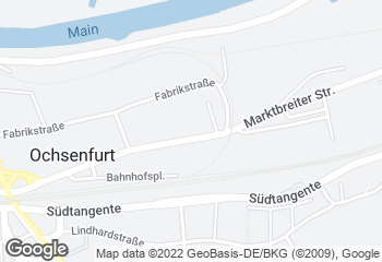 Karte mit Standort von Marktbäckerei Gerd und Stefan Fuchs GmbH & Co KG