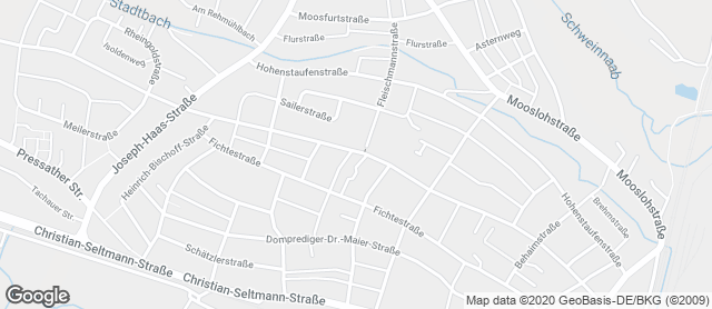 Karte mit Standort von Bäckerei Retzer GmbH