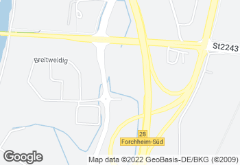 Karte mit Standort von Bäckerei Der Beck GmbH