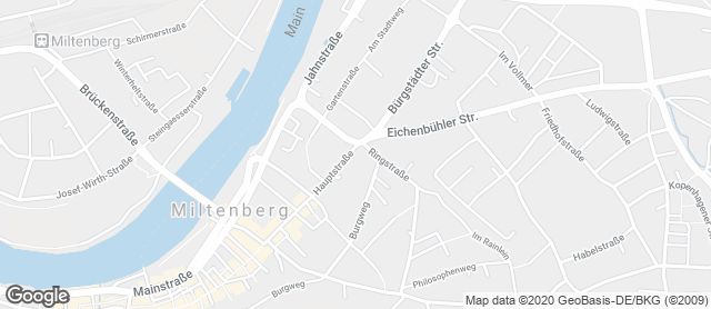 Karte mit Standort von Cafe B    Der Bäcker Bundschuh