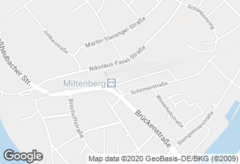 Karte mit Standort von Der Brotmacher Miltenberg / Café Bahnhof