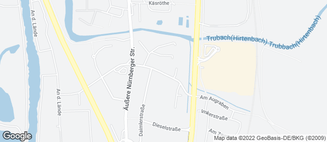 Karte mit Standort von Bäckerei Der Beck GmbH