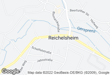 Karte mit Standort von Bäckerei Friedrich GmbH