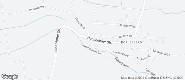 Karte mit Standort von Bäckerei Steinruck GmbH