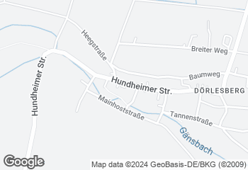 Karte mit Standort von Bäckerei Steinruck GmbH